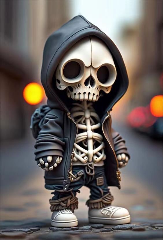Halloween Skelett Puppe