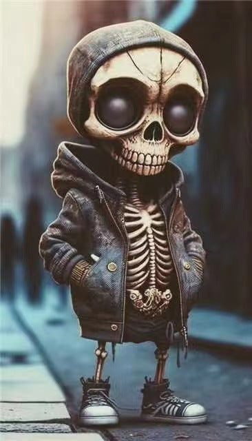 Halloween Skelett Puppe