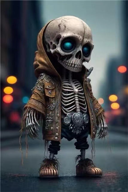 Halloween Skelett Puppe